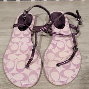Coach sandals